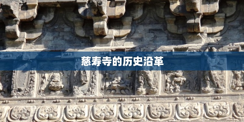 慈寿寺的历史沿革
