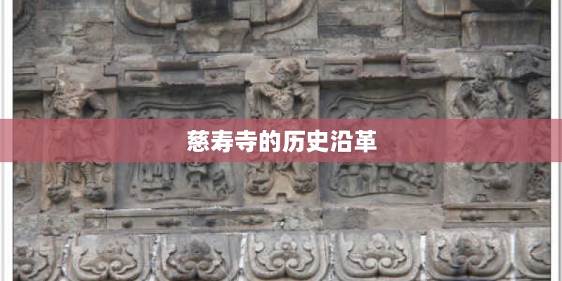 慈寿寺的历史沿革