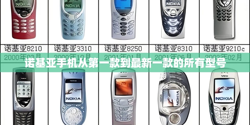 诺基亚手机从第一款到最新一款的所有型号