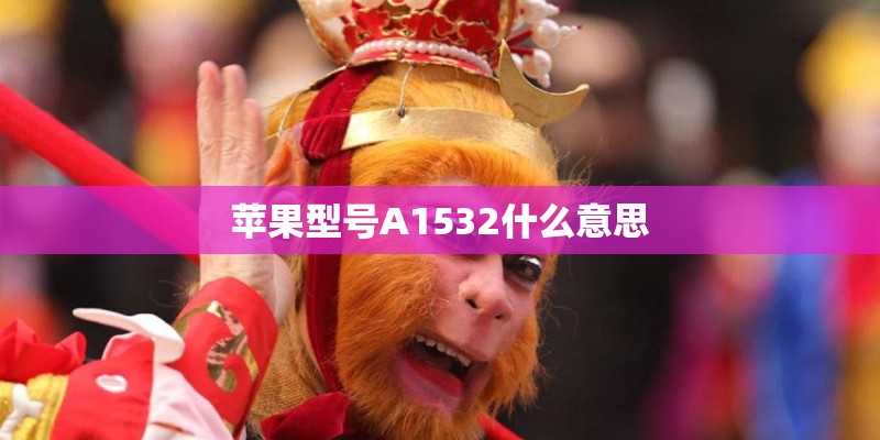 苹果型号A1532什么意思