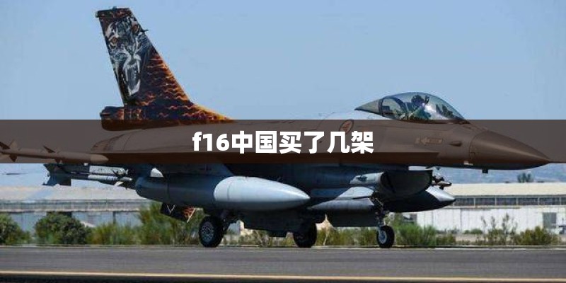 f16中国买了几架
