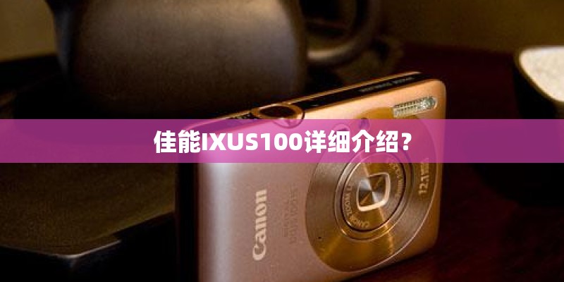 佳能IXUS100详细介绍？