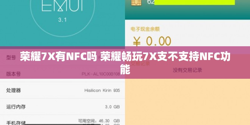 荣耀7X有NFC吗 荣耀畅玩7X支不支持NFC功能 荣耀7X有NFC吗 荣耀畅玩7X支不支持NFC功能