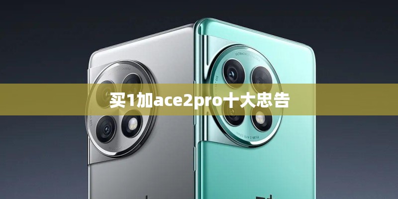 买1加ace2pro十大忠告