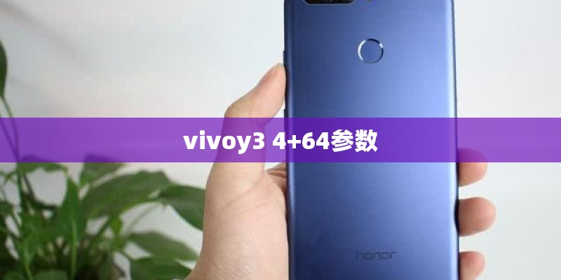 vivoy3 4+64参数