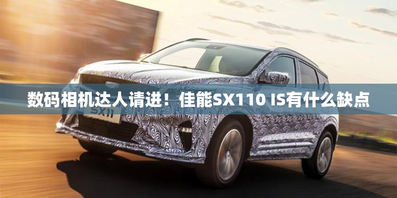数码相机达人请进！佳能SX110 IS有什么缺点